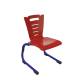 Chaise coque bois AST aluminium Ø 30 CORALY